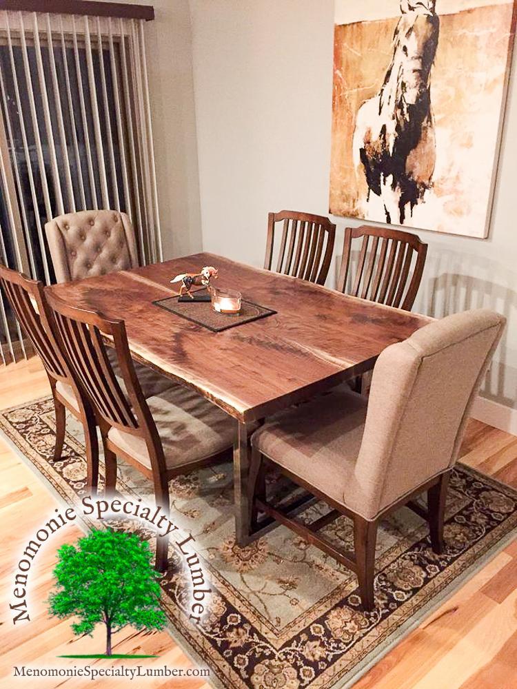 Book Matched Slab Table 