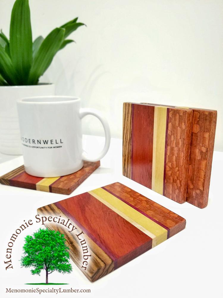 Solid Wood Coasters 