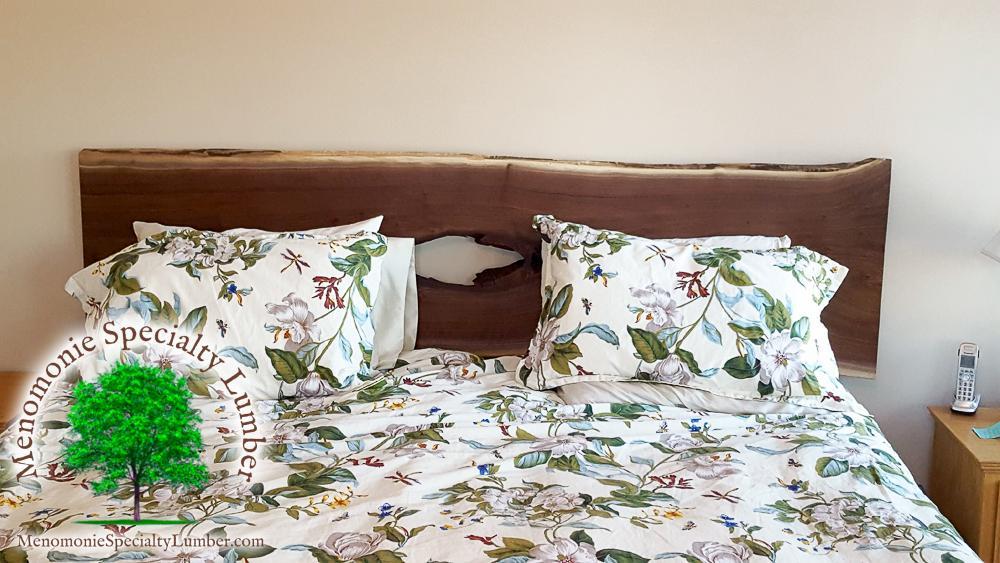 Black Walnut Headboard 