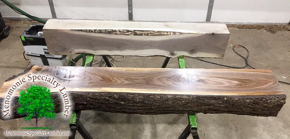 Black Walnut Mantle 