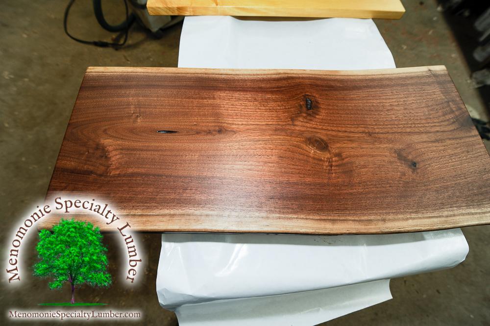 Black Walnut Slab Cutting Board 1" thick x 14" wide x 24" length