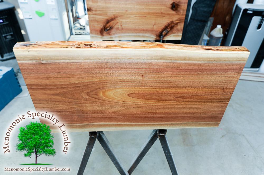 Black Walnut Live Edge Shelves 24" wide x 20" deep